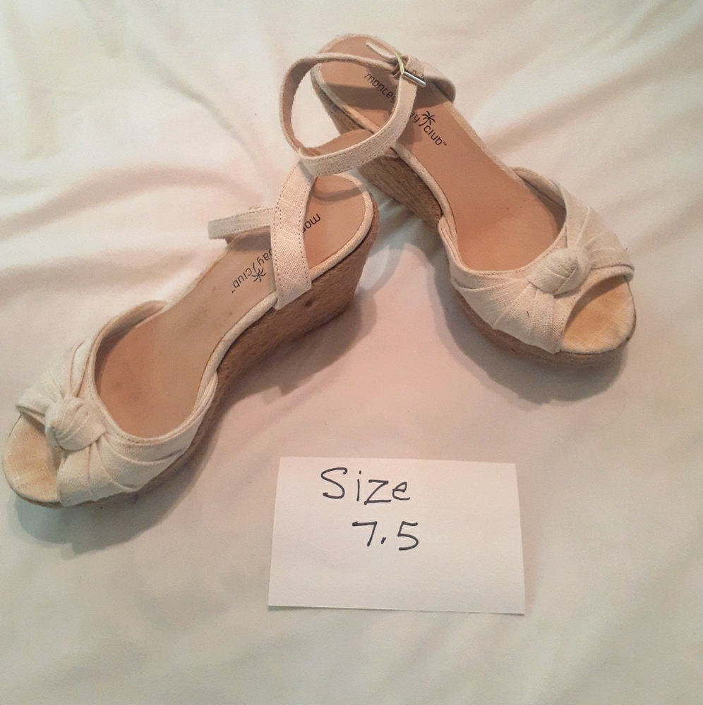Open Toed Wedges